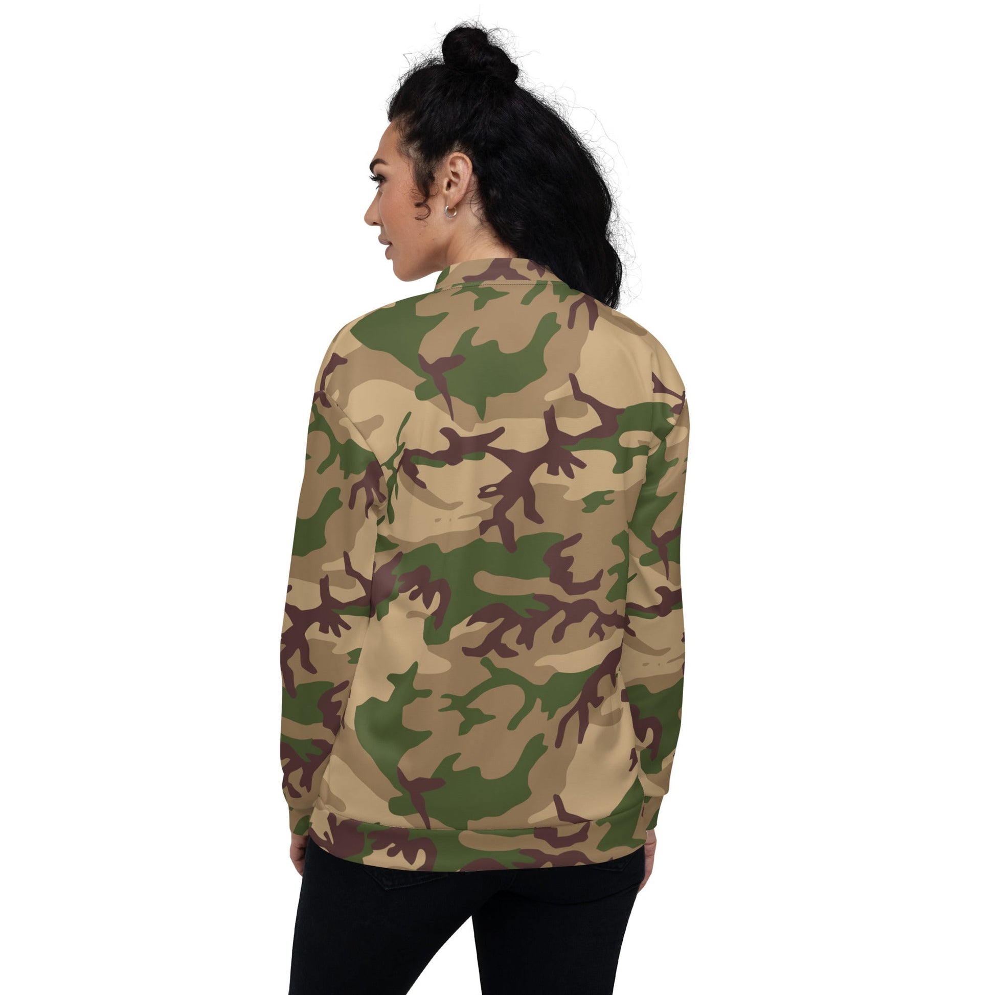 Italian Mimetico Deserto CAMO Unisex Bomber Jacket - Jackets