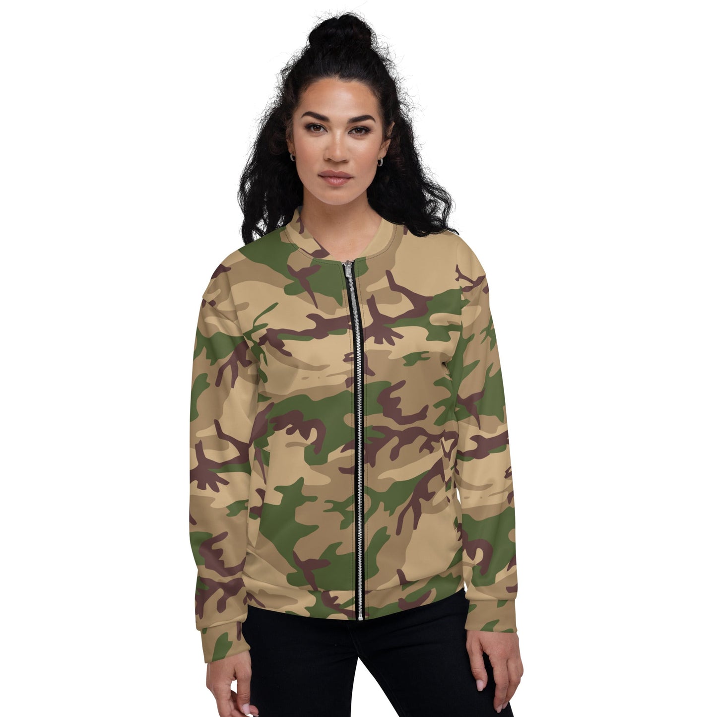 Italian Mimetico Deserto CAMO Unisex Bomber Jacket - Jackets