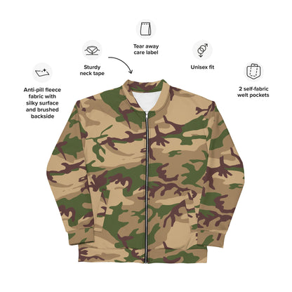 Italian Mimetico Deserto CAMO Unisex Bomber Jacket - Jackets