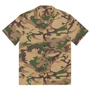 Mimetico Deserto CAMO Unisex Short-Sleeve Button Shirt - 2XS - Button-Up