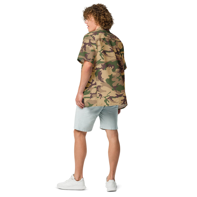 Mimetico Deserto CAMO Unisex Short-Sleeve Button Shirt - Button-Up