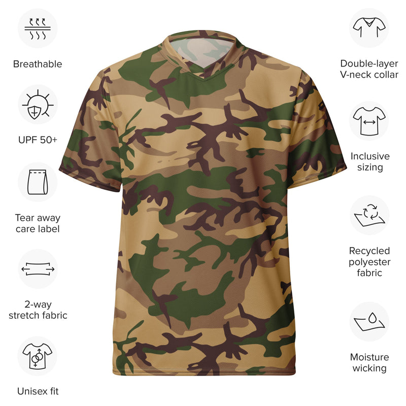 Mimetico Deserto CAMO Unisex Sports Jersey