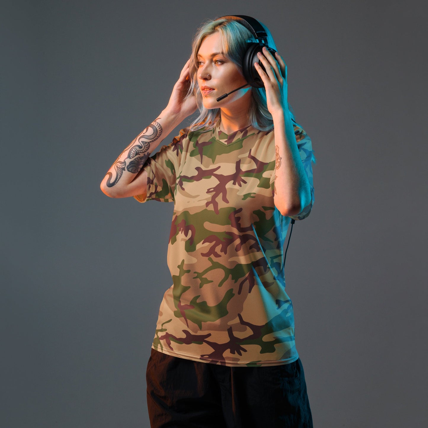 Italian Mimetico Deserto CAMO unisex sports jersey Sports Jerseys