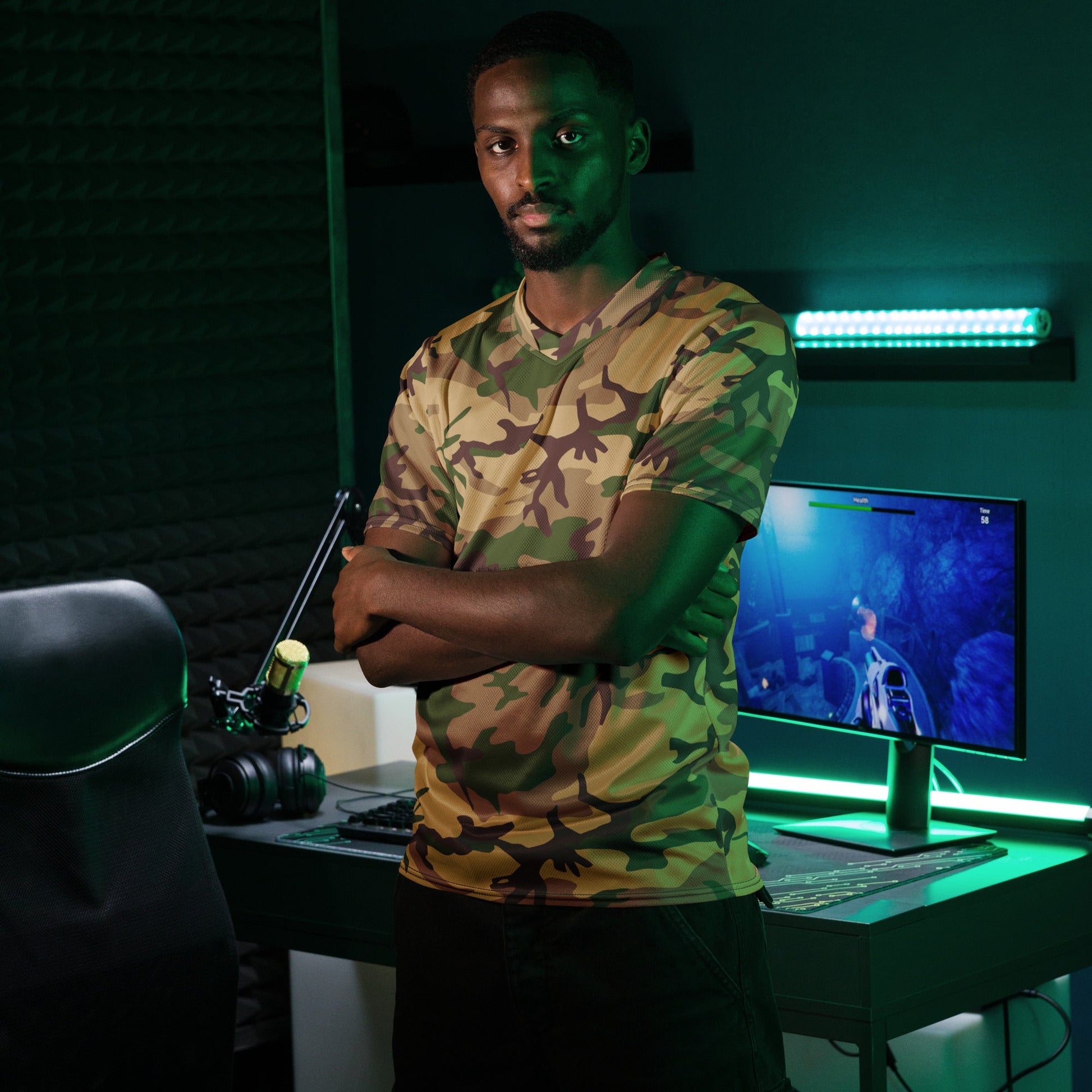 Italian Mimetico Deserto CAMO unisex sports jersey Sports Jerseys