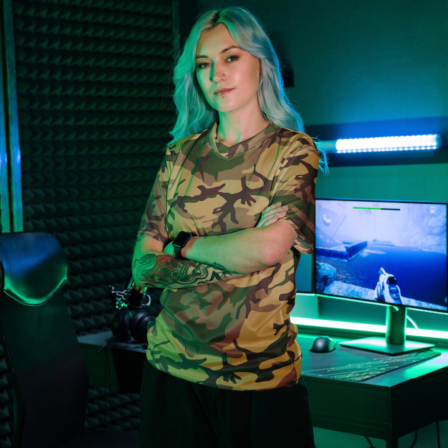 Italian Mimetico Deserto CAMO unisex sports jersey Sports Jerseys