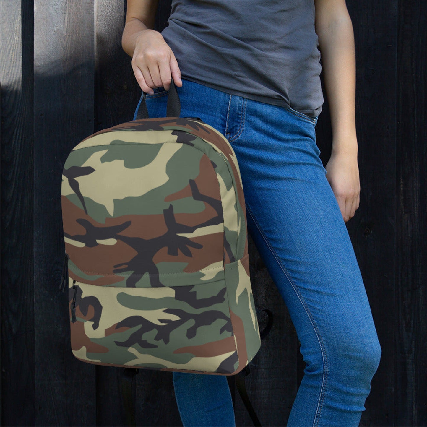 Italian Mimetico Roma 90 Woodland CAMO Backpack