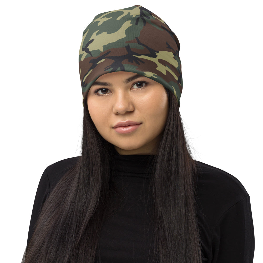 Italian Mimetico Roma 90 Woodland CAMO Beanie