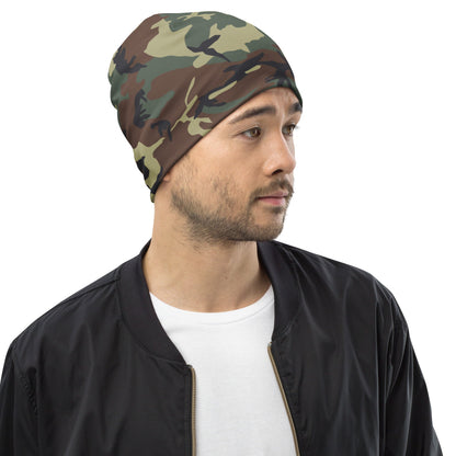 Italian Mimetico Roma 90 Woodland CAMO Beanie