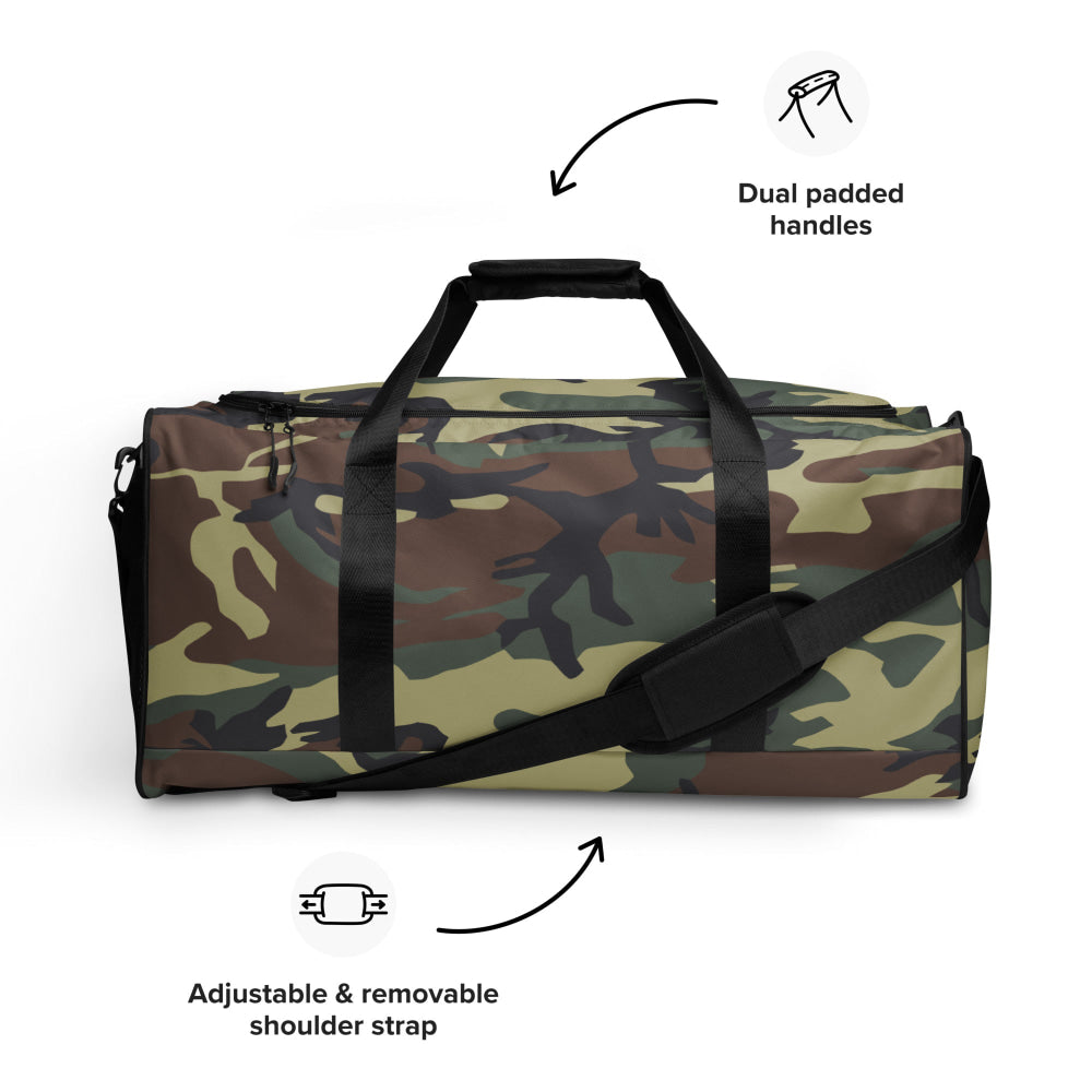 Italian Mimetico Roma 90 Woodland CAMO Duffle bag - Bag