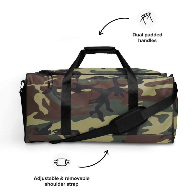 Mimetico Roma 90 Woodland CAMO Duffle Bag