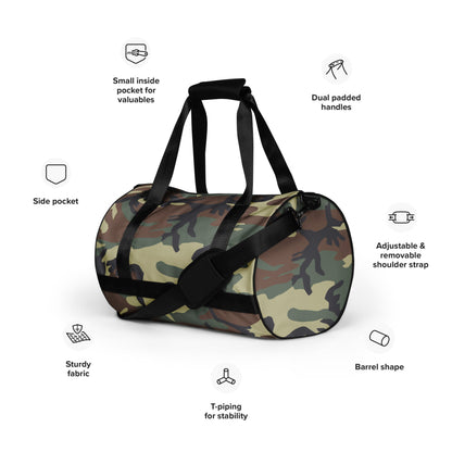 Italian Mimetico Roma 90 Woodland CAMO gym bag - Gym Bag