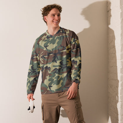 Italian Mimetico Roma 90 Woodland CAMO hockey fan jersey - Hockey Jerseys