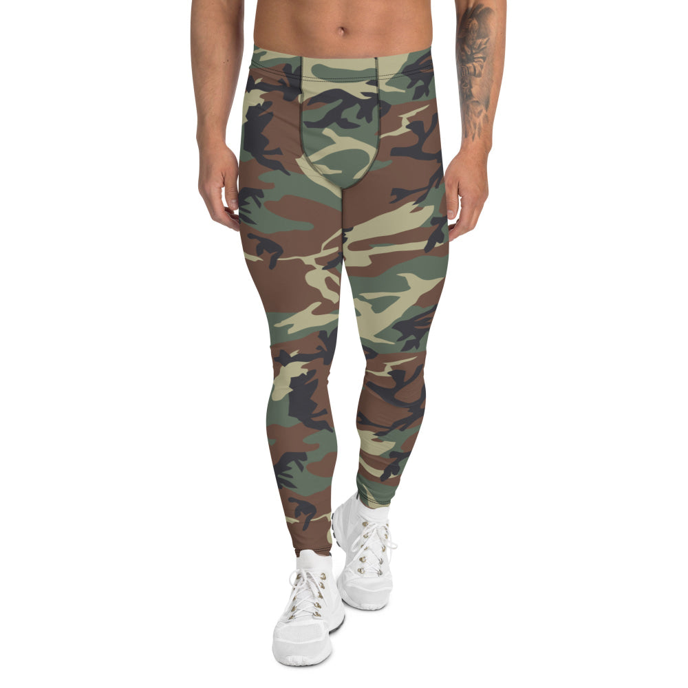 Italian Mimetico Roma 90 Woodland CAMO Men’s Leggings - XS - Mens