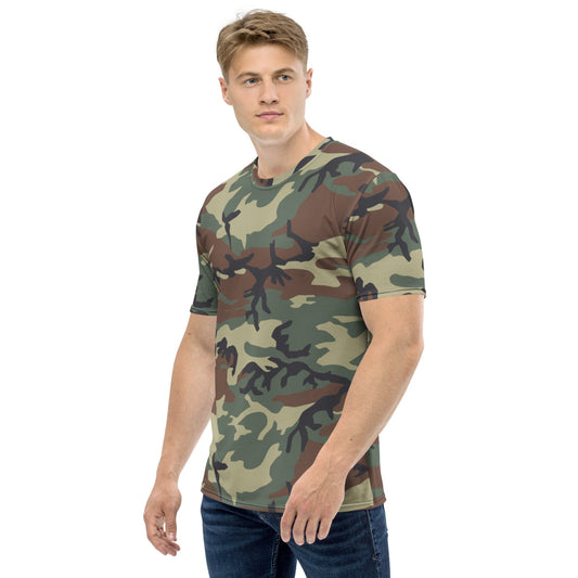 Italian Mimetico Roma 90 Woodland CAMO Men’s T-shirt - Mens T-Shirt