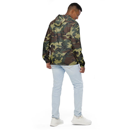 Italian Mimetico Roma 90 Woodland CAMO Men’s windbreaker - Mens Windbreaker