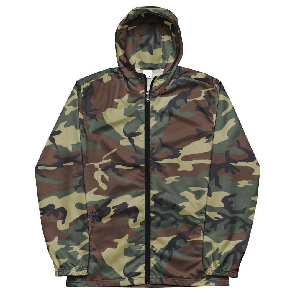 Italian Mimetico Roma 90 Woodland CAMO Men’s windbreaker - Mens Windbreaker