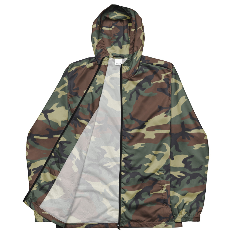 Italian Mimetico Roma 90 Woodland CAMO Men’s windbreaker - Mens Windbreaker