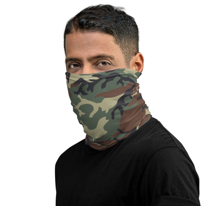 Mimetico Roma 90 Woodland CAMO Neck Gaiter - Head