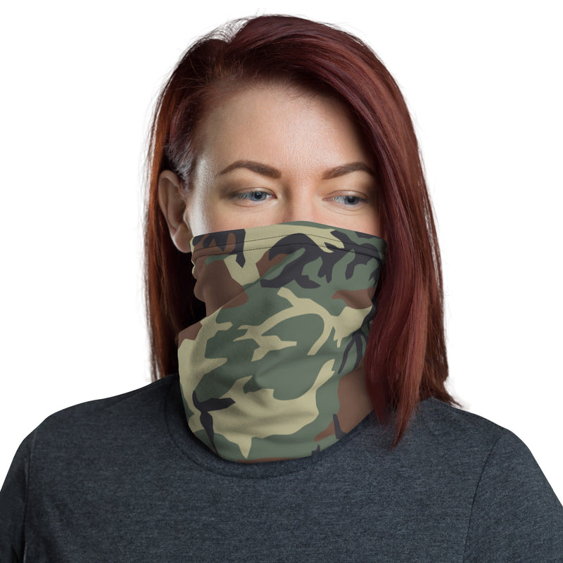 Mimetico Roma 90 Woodland CAMO Neck Gaiter - Head