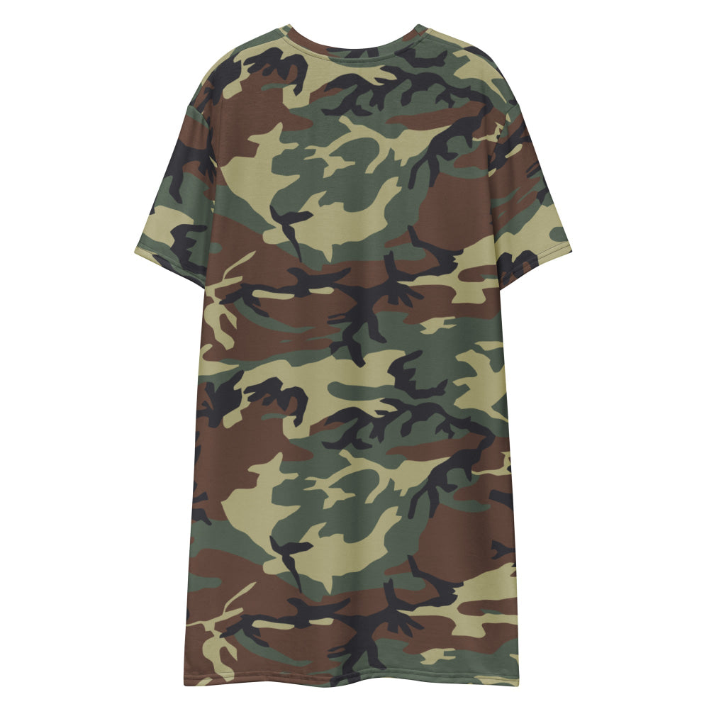 Italian Mimetico Roma 90 Woodland CAMO T-shirt dress - Womens T-Shirt Dress