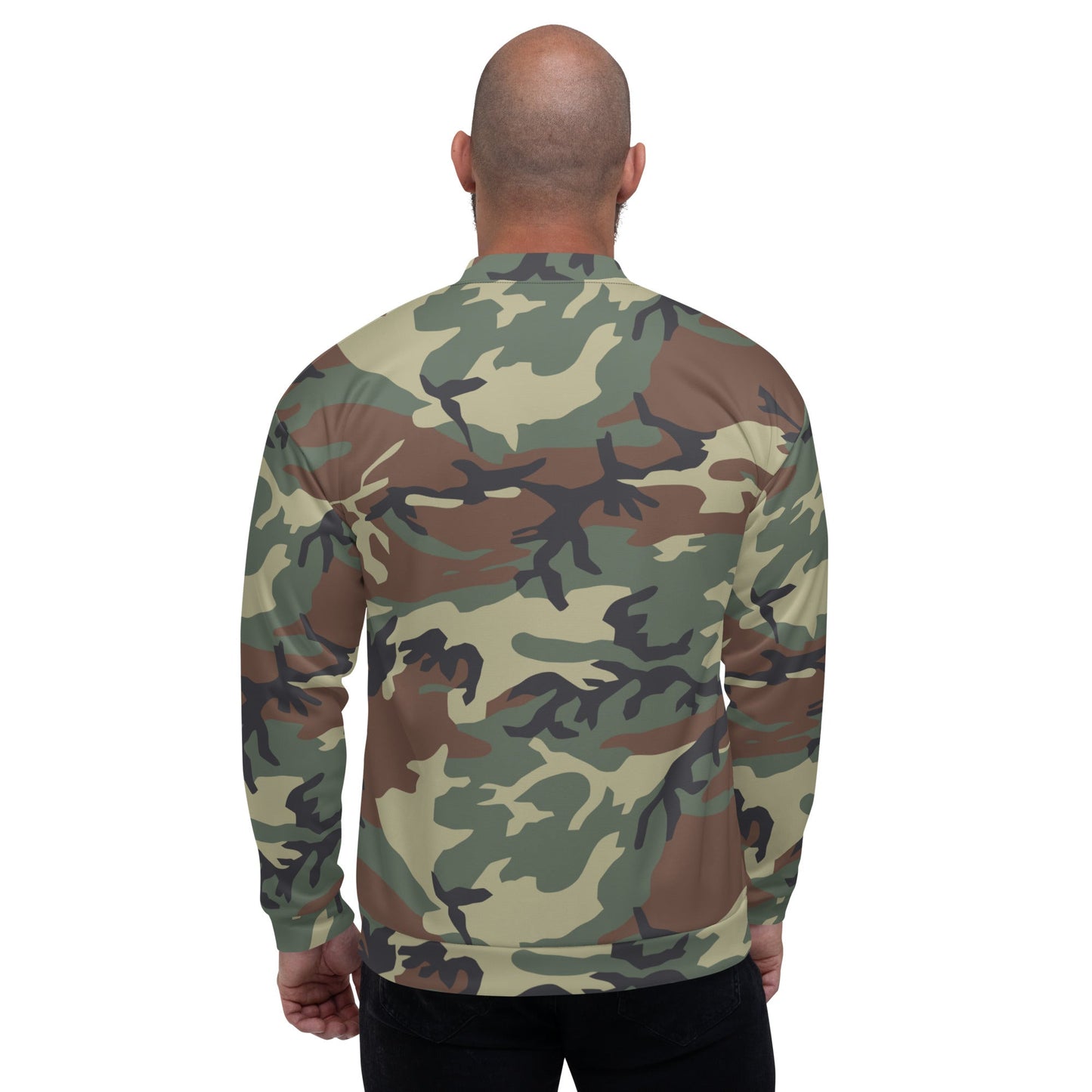 Italian Mimetico Roma 90 Woodland CAMO Unisex Bomber Jacket - Jackets