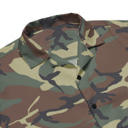 Mimetico Roma 90 Woodland CAMO Unisex Short-Sleeve Button Shirt - Button-Up
