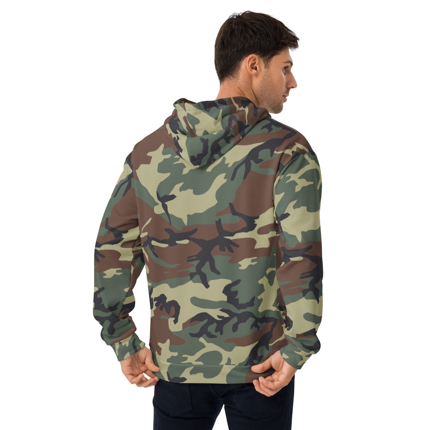 Italian Mimetico Roma 90 Woodland CAMO Unisex Hoodie - Hoodies
