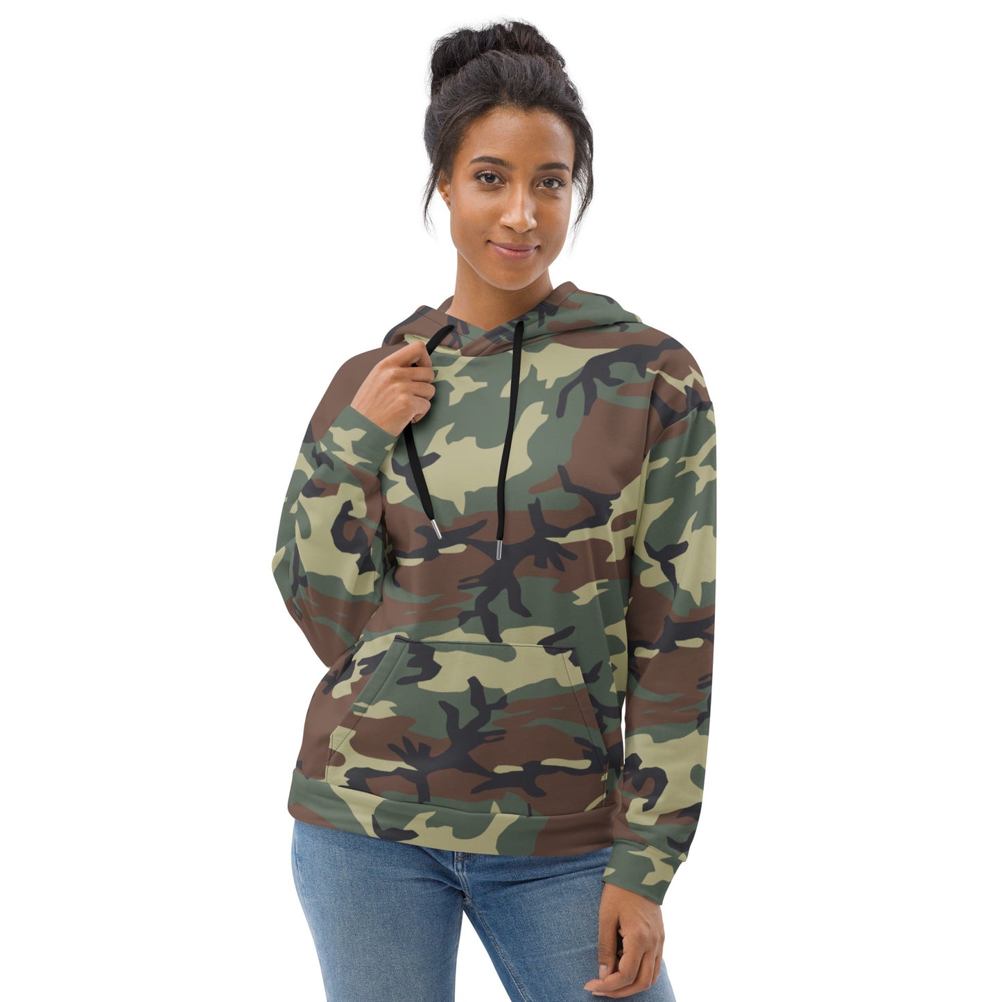 Italian Mimetico Roma 90 Woodland CAMO Unisex Hoodie - Hoodies