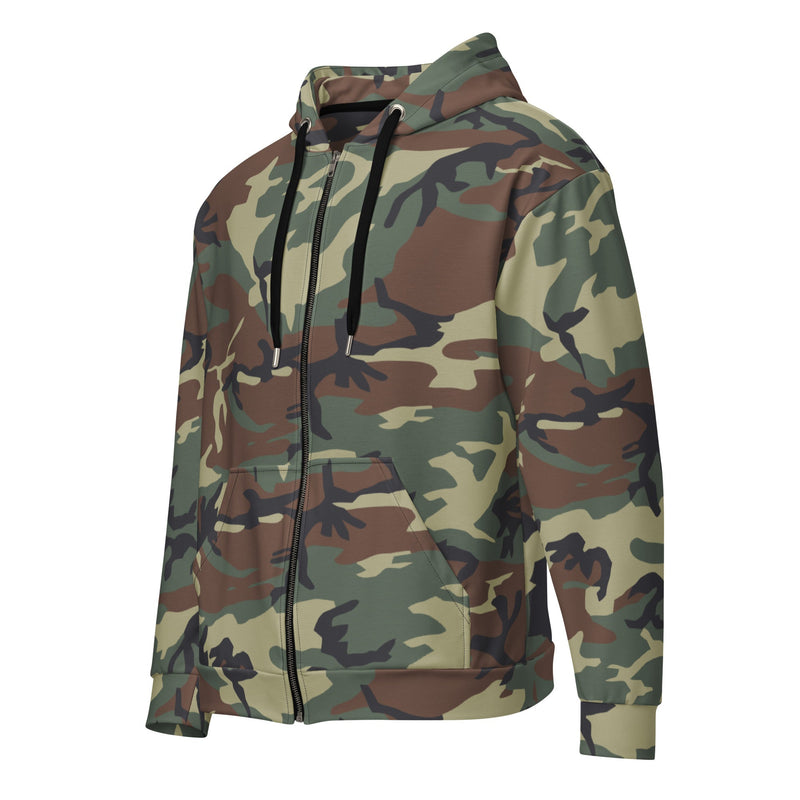 Mimetico Roma 90 Woodland CAMO Unisex Zip Hoodie