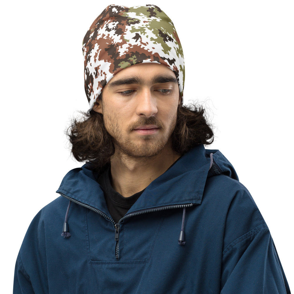 Italian Mimetico Vegetata Alpine CAMO Beanie