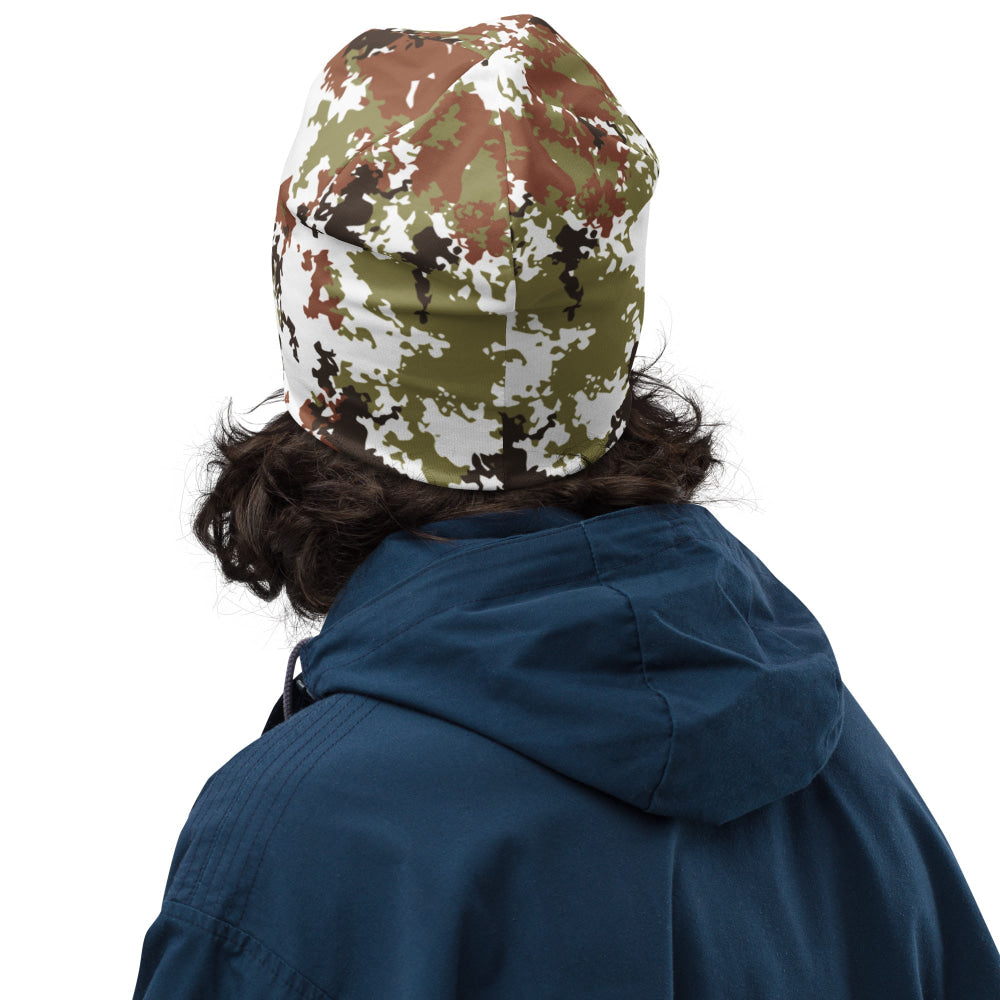 Italian Mimetico Vegetata Alpine CAMO Beanie