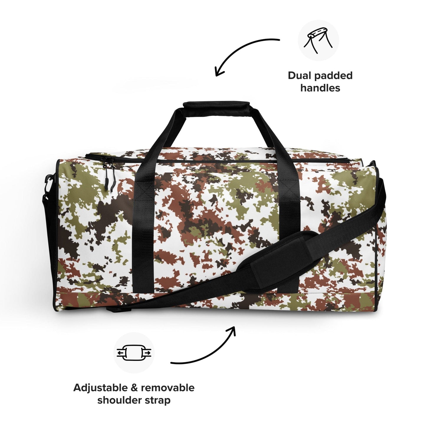 Italian Mimetico Vegetata Alpine CAMO Duffle bag - Bag