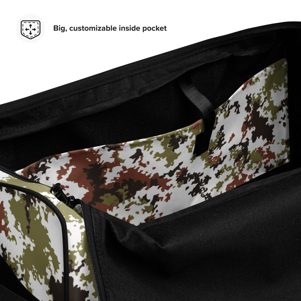 Italian Mimetico Vegetata Alpine CAMO Duffle bag - Bag