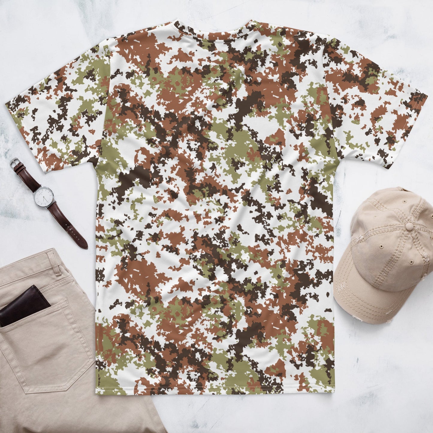 Italian Mimetico Vegetata Alpine CAMO Mens t-shirt - T-Shirts