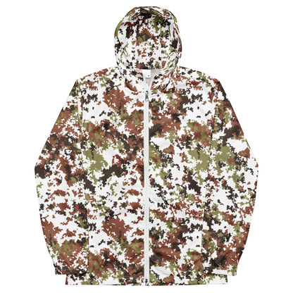 Italian Mimetico Vegetata Alpine CAMO Men’s windbreaker - Mens Windbreaker