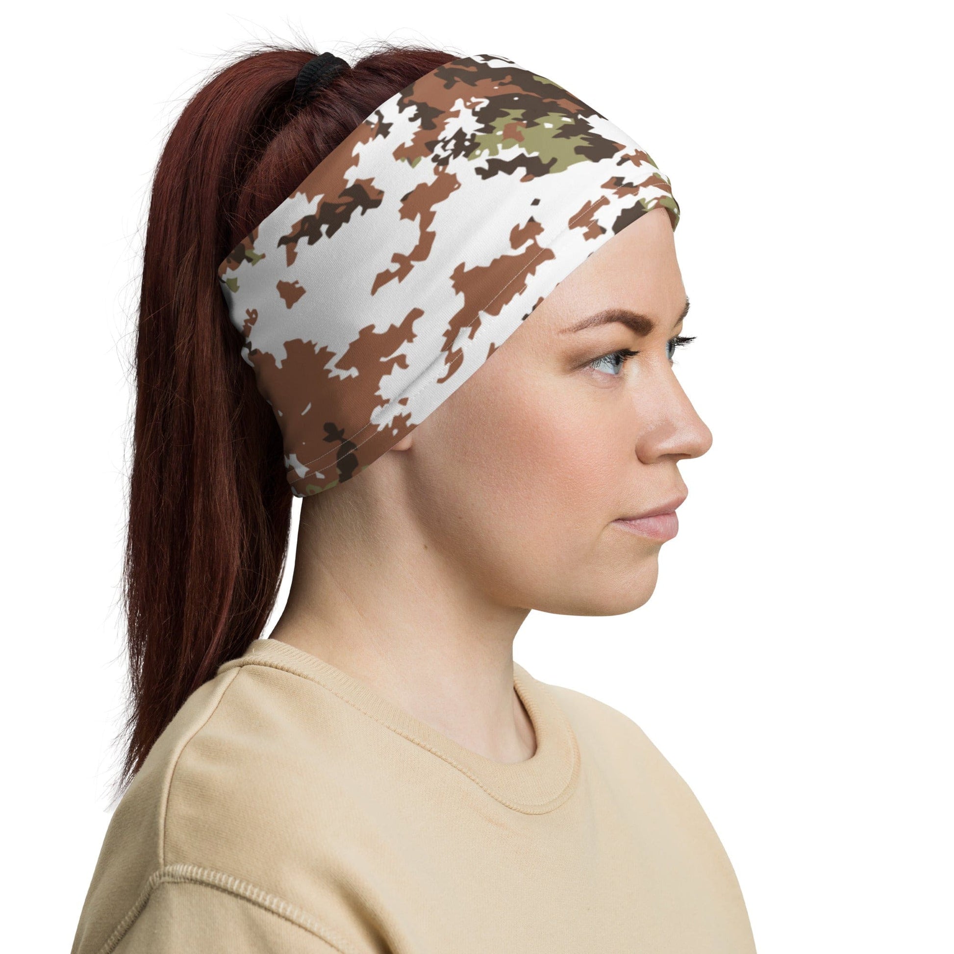 Italian Mimetico Vegetata Alpine CAMO Neck Gaiter