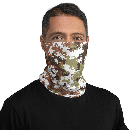 Italian Mimetico Vegetata Alpine CAMO Neck Gaiter