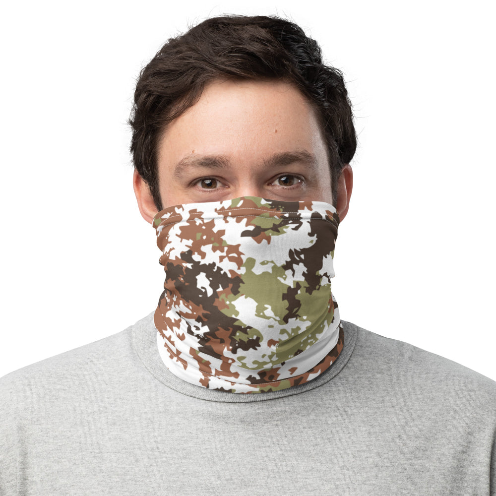 Italian Mimetico Vegetata Alpine CAMO Neck Gaiter