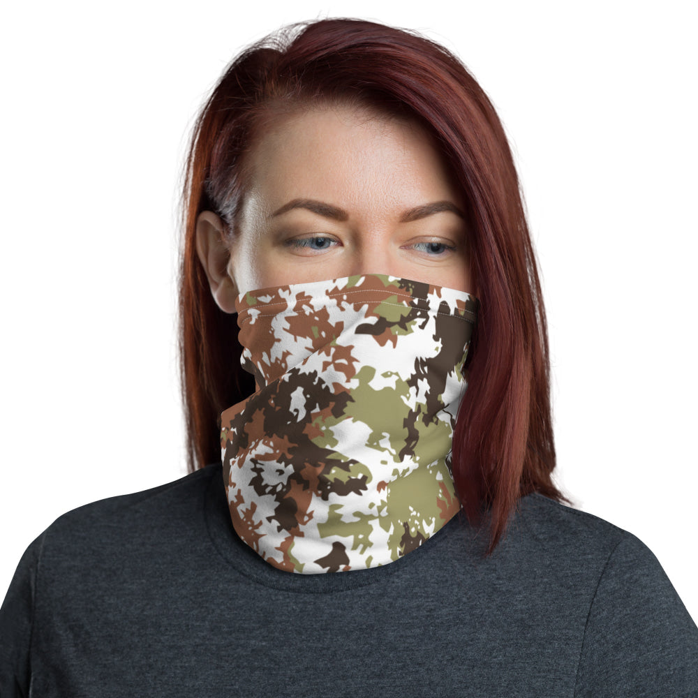 Italian Mimetico Vegetata Alpine CAMO Neck Gaiter