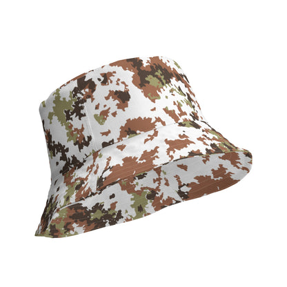 Italian Mimetico Vegetata Alpine CAMO Reversible bucket hat - Bucket Hat