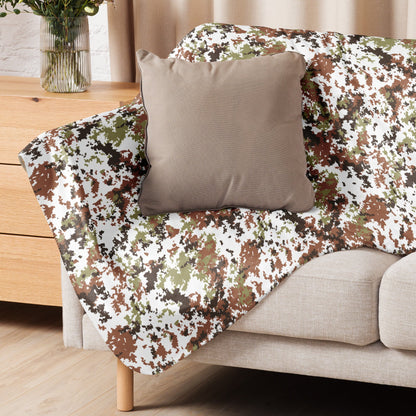 Italian Mimetico Vegetata Alpine CAMO Sherpa blanket - Blanket