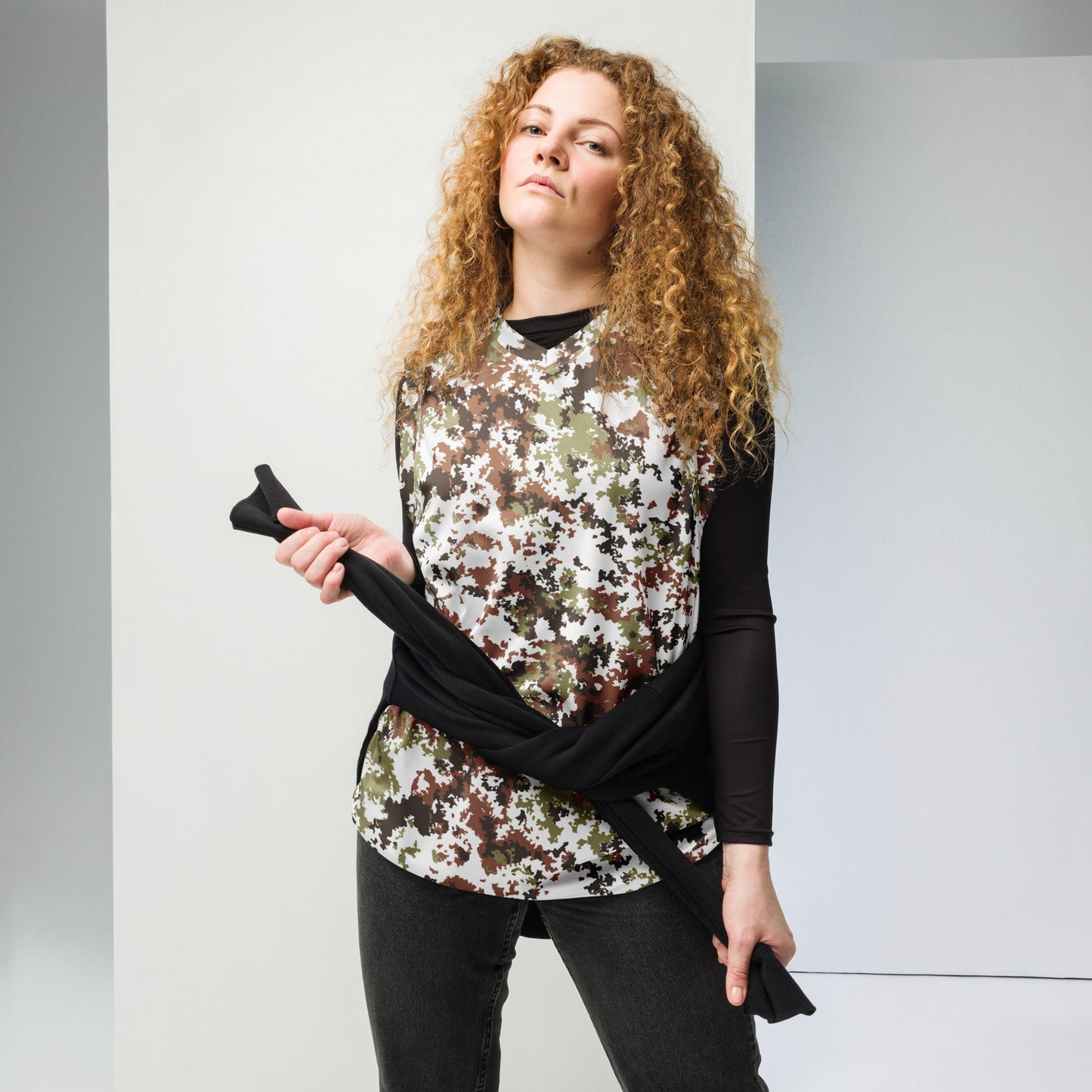 Italian Mimetico Vegetata Alpine CAMO unisex basketball jersey Basketball Jerseys