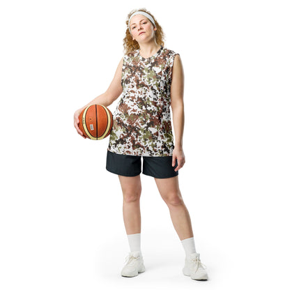 Italian Mimetico Vegetata Alpine CAMO unisex basketball jersey Basketball Jerseys