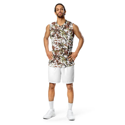 Italian Mimetico Vegetata Alpine CAMO unisex basketball jersey Basketball Jerseys