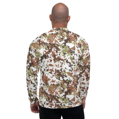 Italian Mimetico Vegetata Alpine CAMO Unisex Bomber Jacket