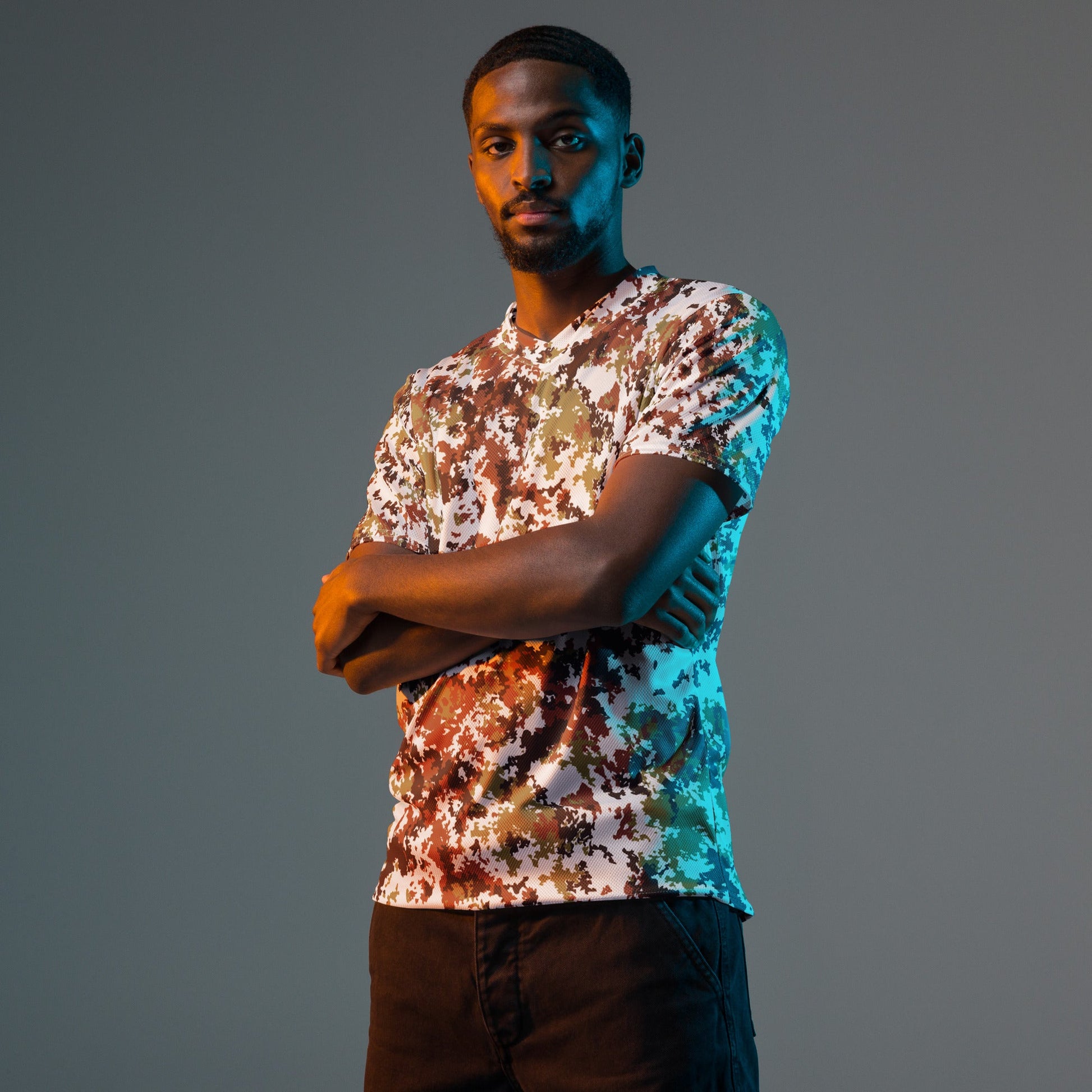 Italian Mimetico Vegetata Alpine CAMO unisex sports jersey - Sports Jerseys