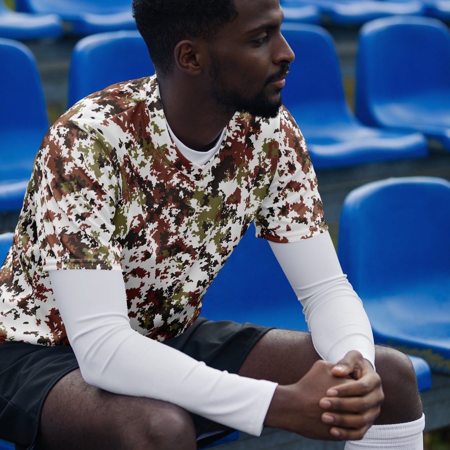 Italian Mimetico Vegetata Alpine CAMO unisex sports jersey - Sports Jerseys