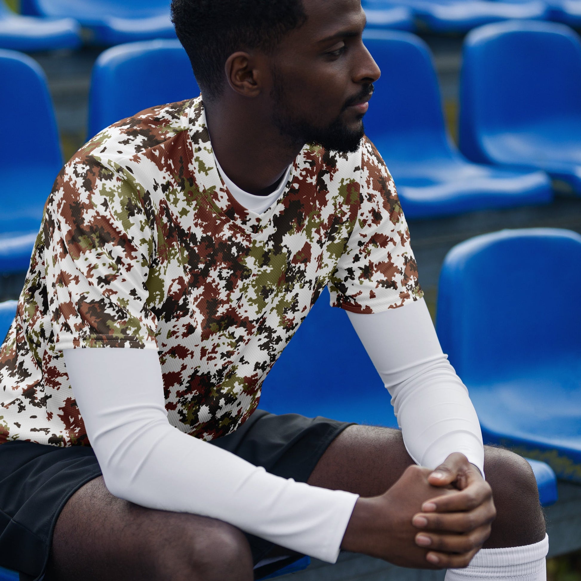 Italian Mimetico Vegetata Alpine CAMO unisex sports jersey - Sports Jerseys