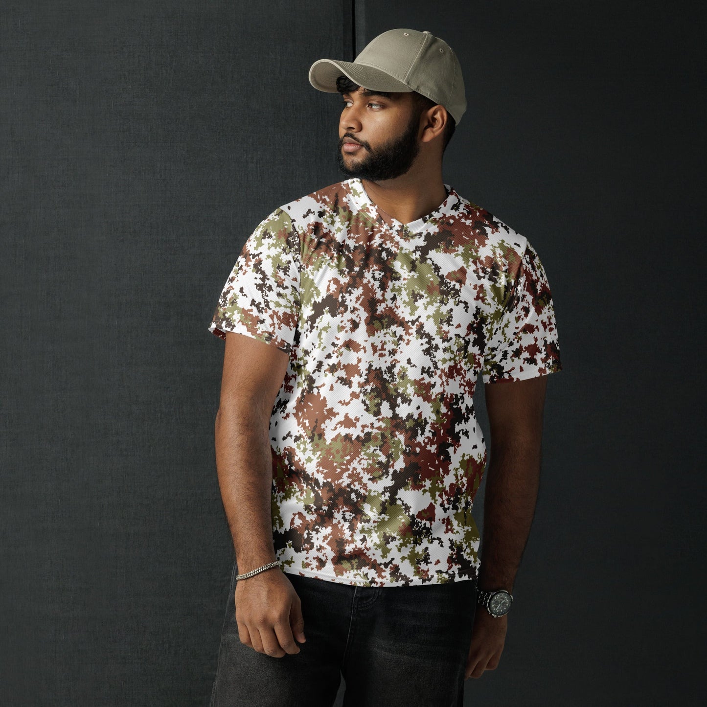 Italian Mimetico Vegetata Alpine CAMO unisex sports jersey - Sports Jerseys