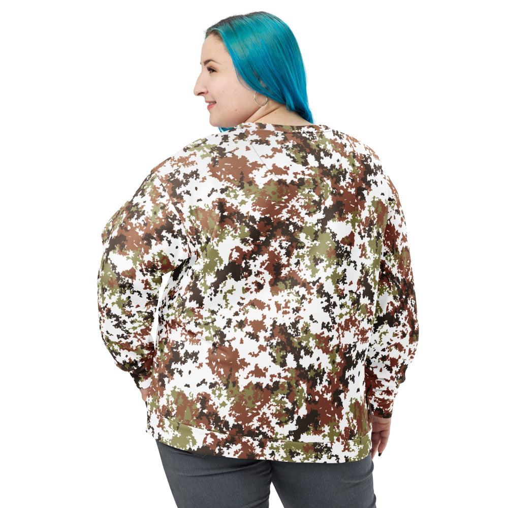 Italian Mimetico Vegetata Alpine CAMO Unisex Sweatshirt